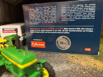 John Deere 1130 Tractor Metal 1:32 scale Limited Edition Minitrac Limited Edition 75pcs