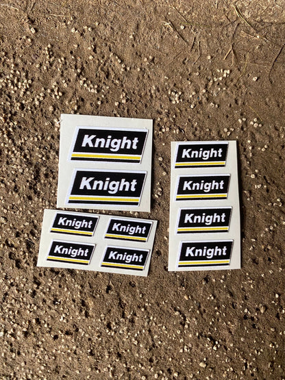 1:32 scale High quality vinyl 10 decals Knight farm machinery stickers 1:32 scale Image
