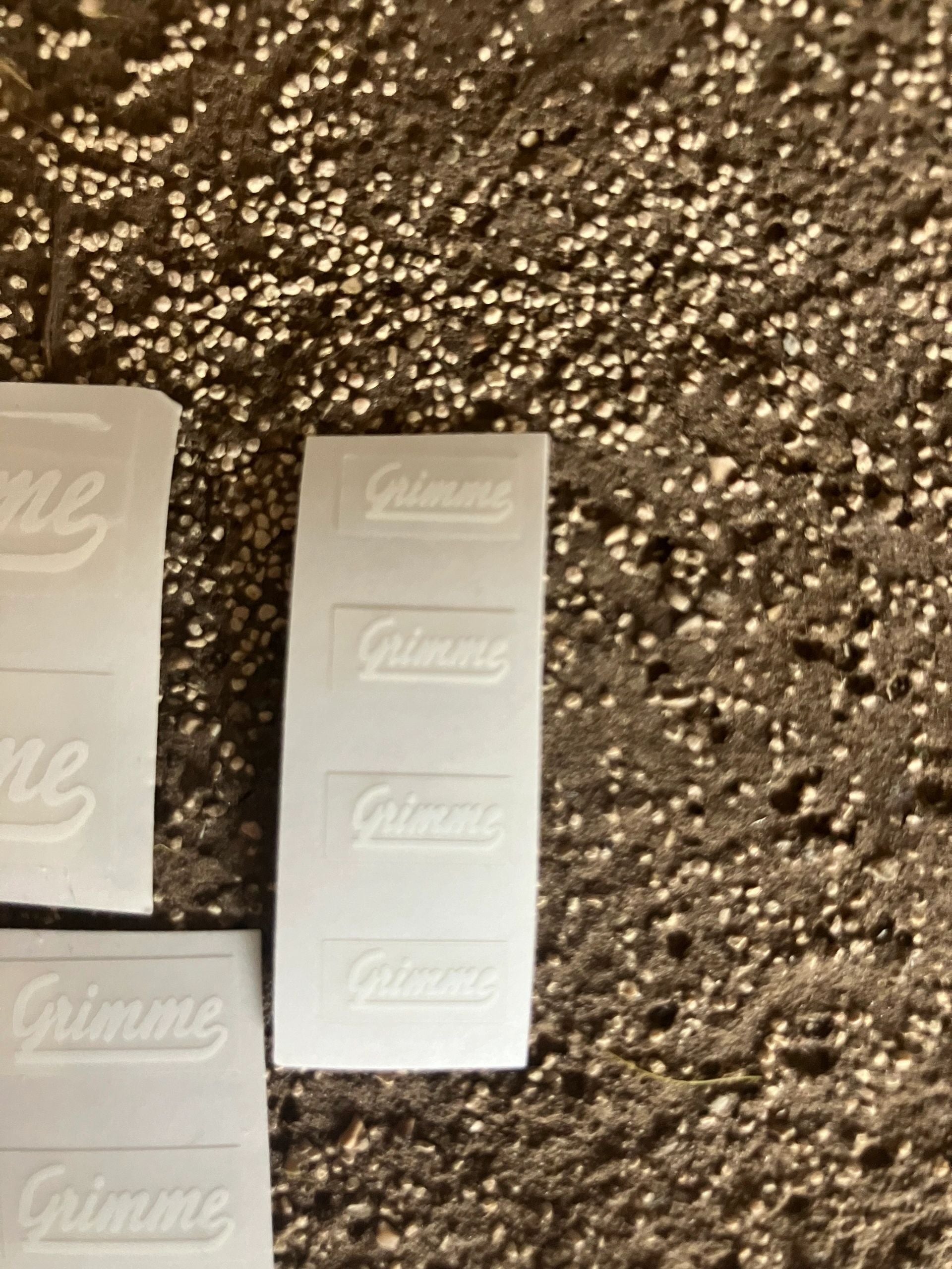 1:32 scale High quality vinyl 10 decals White Grimme harvester cultivator farm machinery stickers 1:32 scale Image 3