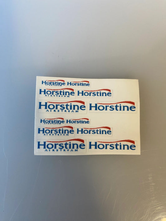 1:32 scale High quality vinyl 12 sticker set x Horstine machinery decals Image