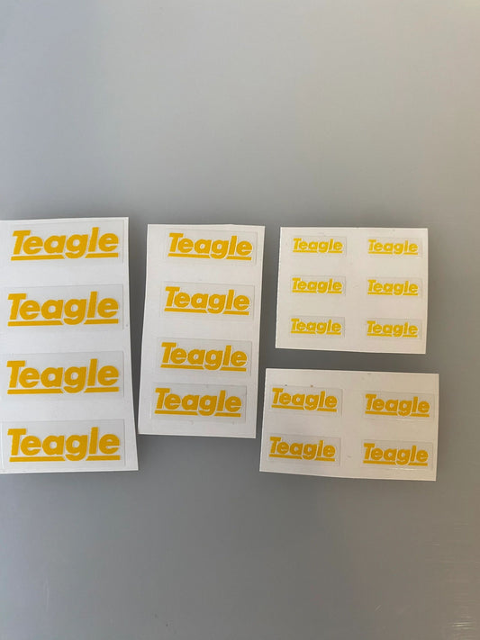 1:32 scale High quality vinyl 18 sticker set x Teagle machinery decals Image