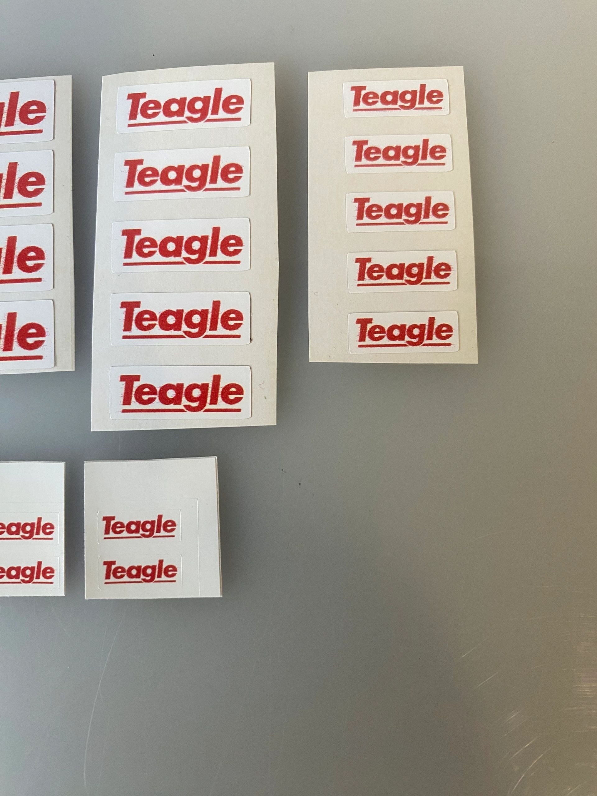 1:32 scale High quality vinyl 20 sticker set x Teagle machinery decals Image 3