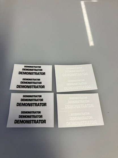 1:32 scale High quality vinyl 24 decals Demonstrator farm Tractor machinery decals Image