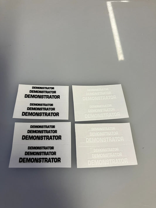 1:32 scale High quality vinyl 24 decals Demonstrator farm Tractor machinery decals Image