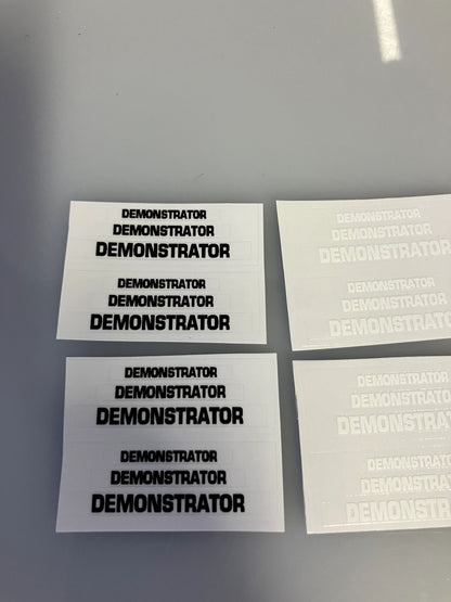 1:32 scale High quality vinyl 24 decals Demonstrator farm Tractor machinery decals Image 3