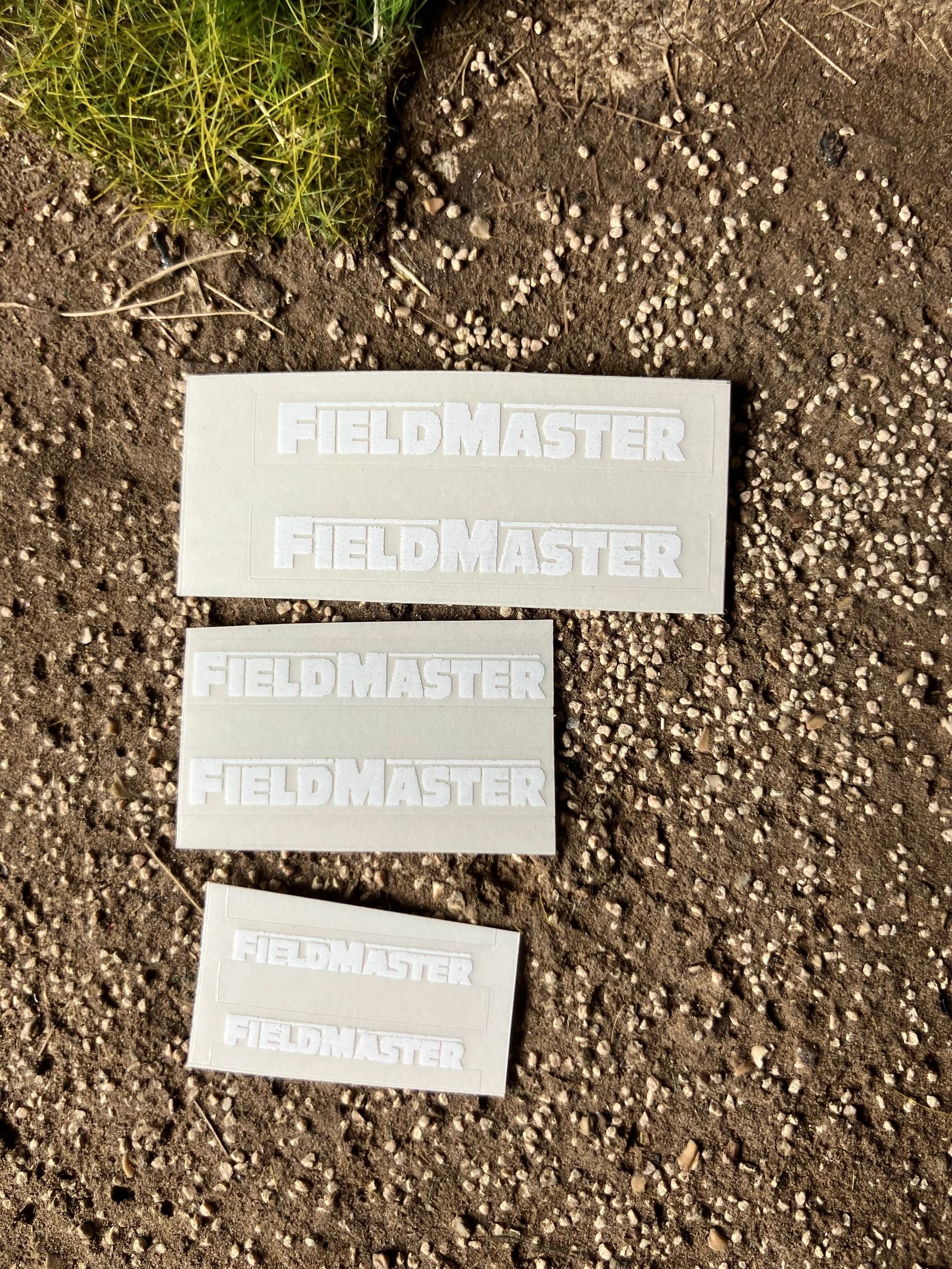 1:32 scale High quality vinyl 6 decal sticker set Smyth WHITE Field master white trailer machinery decals Image 3