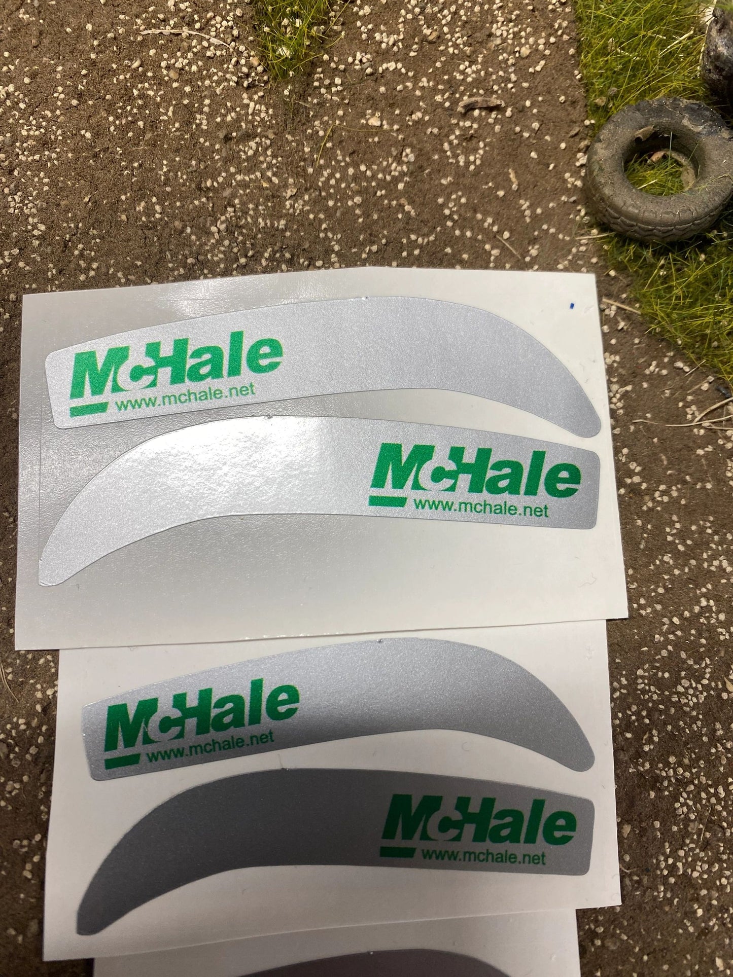 1:32 scale High quality vinyl 6 decals McHale Bale farm machinery decals Image 3