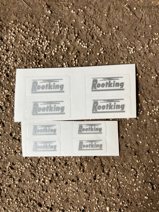 1:32 scale High quality vinyl pack 8 x sticker set Larrington Rootking Trailers farm machinery decals Image 2