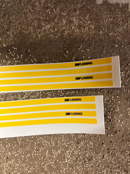 1:32 scale High quality vinyl pack 8 x sticker set Fleming Trailers slurry tankers farm machinery decals 1:32 scale Image 3