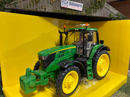 John Deere 6195R Tractor Conversion Row crops narrow wheels 1:32 scale