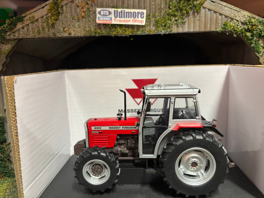 Limited Edition Universal Hobbies Massey Ferguson 390 4wd Tractor BOXED 1:32 scale UH6889