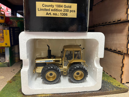 Limited Edition 250pcs MarGe Models GOLD County 1884 tractor BOXED 1.32 scale RARE 1306