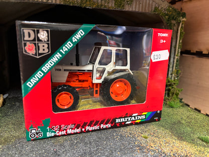 Britains 43393 David Brown 1410 4wd Tractor 1:32 scale
