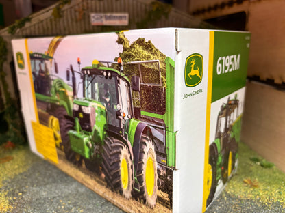 REDUCED John Deere 6195M Tractor 43150 Original Box Obsolete 1:32 Scale Vintage Britains