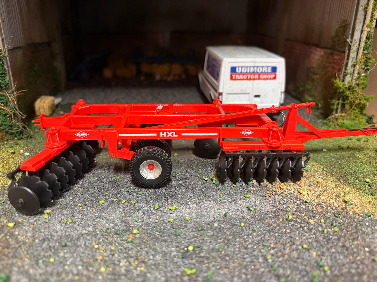 MAP Miniagripassion Kuhn HXL Disc Cultivator Scratch built version two COLLECTION ONLY 1:32 scale