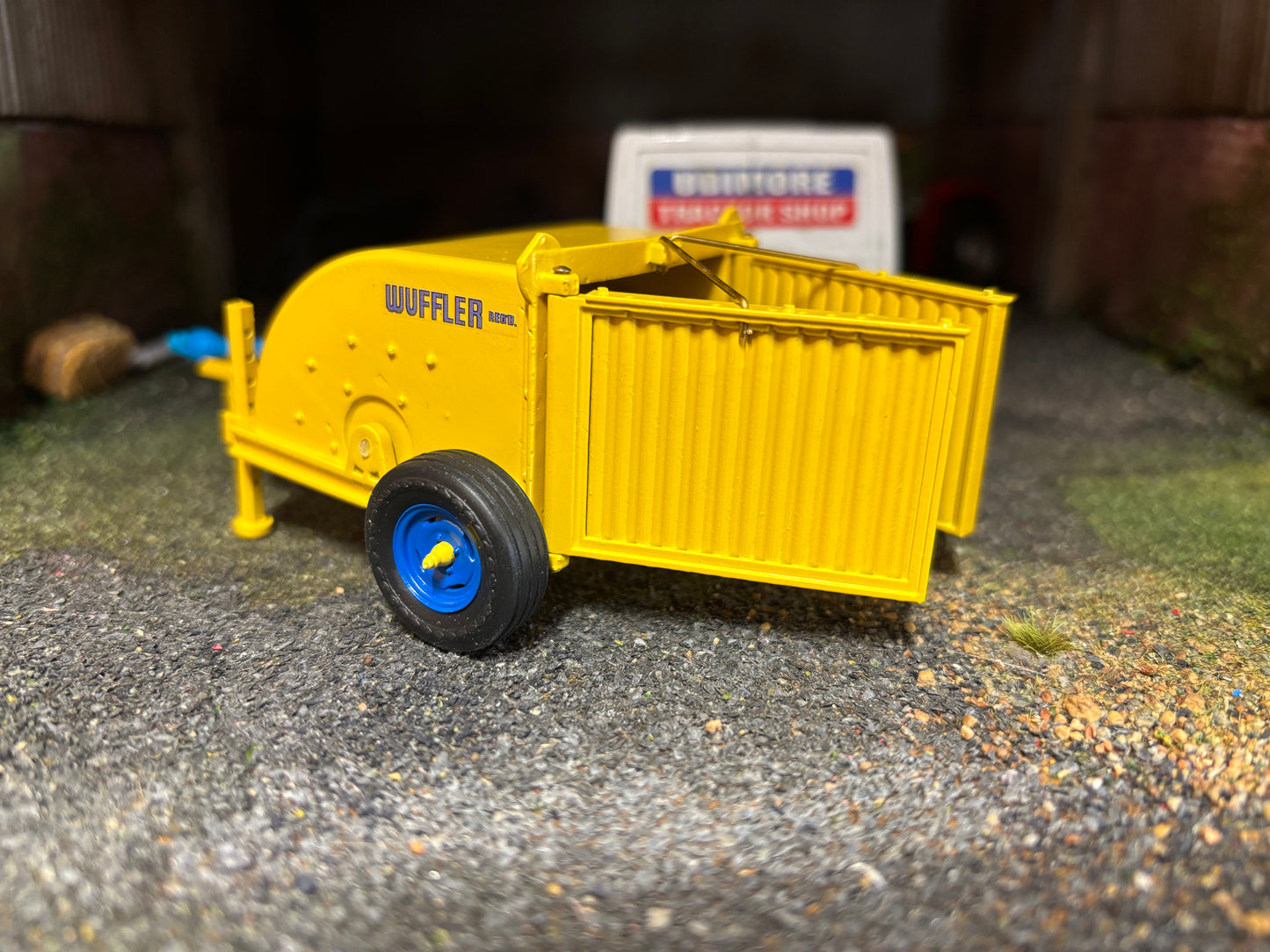 Hand made Bamford Wuffler Hay Turner 1:32 scale STUNNING
