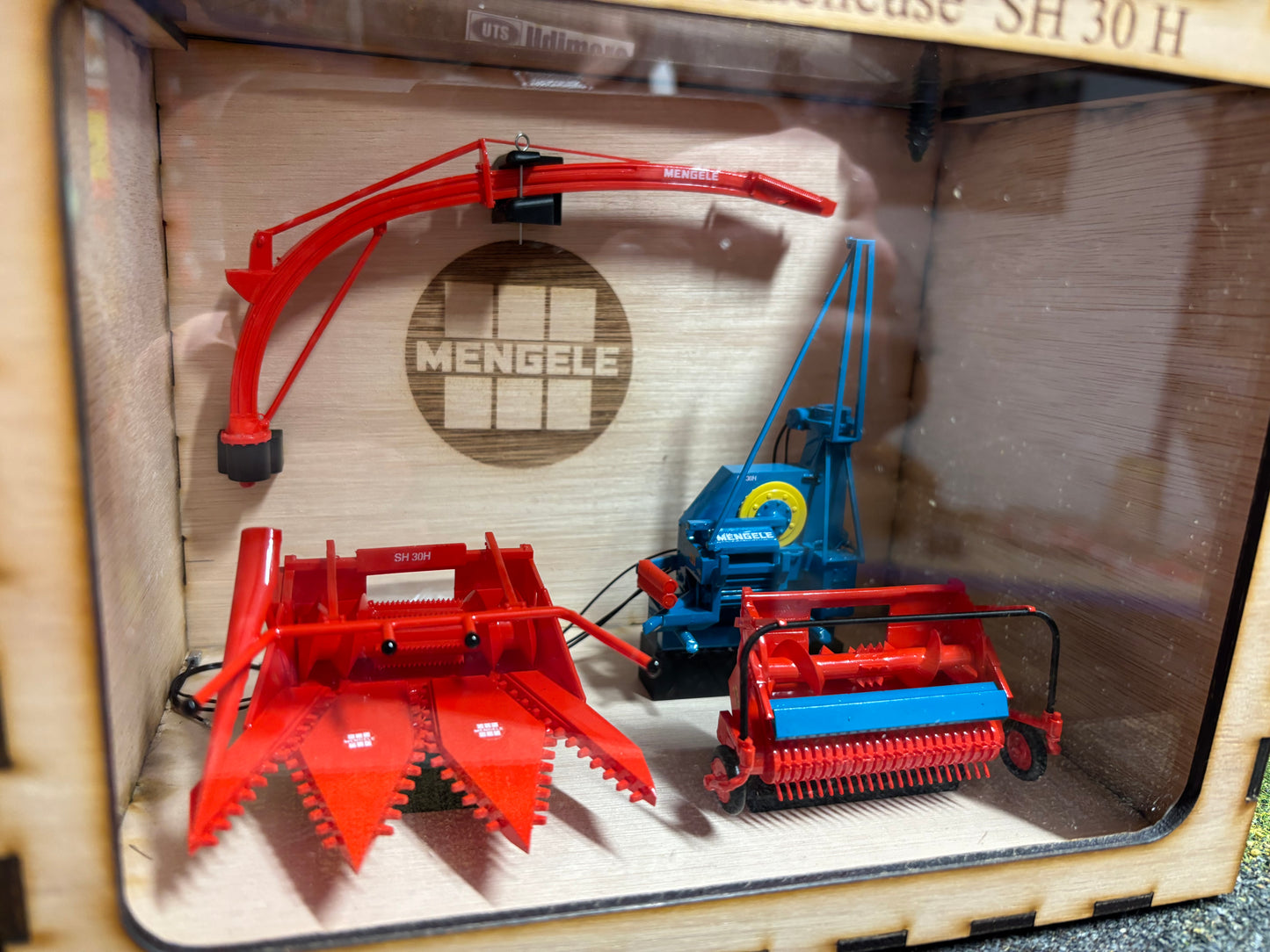 Mengele SH 30H Trailed Forage Harvester Grass & Corn/Maize Pick ups Scratch built COLLECTION ONLY 1:32 scale (Copy)