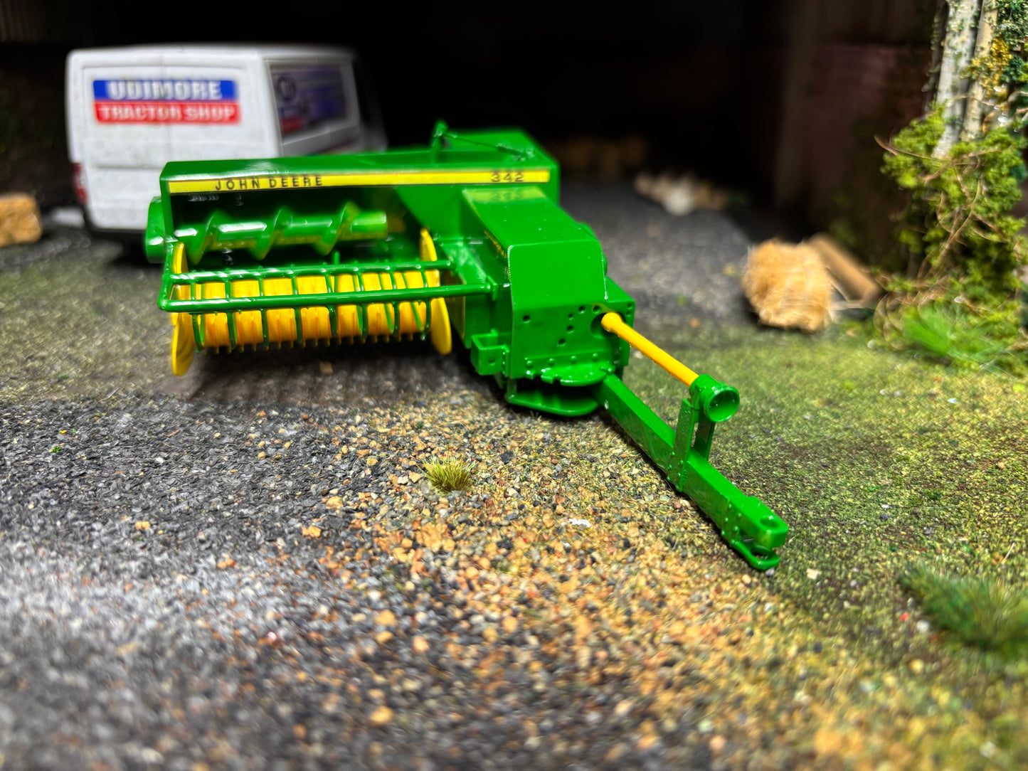 John Deere 342 Baler Scratch built COLLECTION ONLY 1:32 scale