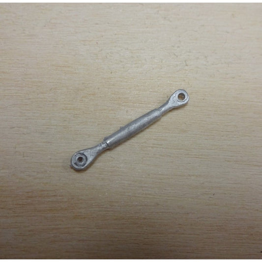 04153 3 point Linkage arm 25.5mm White Metal Artisan32 Tractor farm machinery 1:32 scale