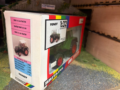 Vintage Britains Fendt 615 Tractor 9504 Original First Edition Dealer Box Obsolete 1:32 Scale (1991–1995)