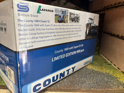 Limited Edition Universal Hobbies County 1884 Super Q Cab tractor BOXED 1.32 scale UH4294