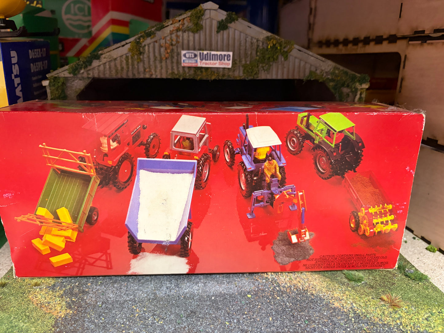 9563 Vintage Britains Bauer Vacuum Slurry Tanker 1:32 scale Rainbow Box