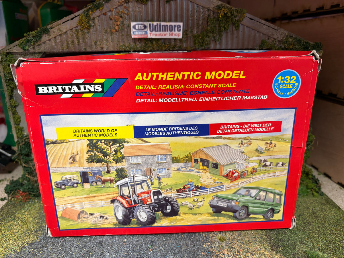 Vintage Britains 9493 Renault 103-54 Tractor Black Links 1996/97 1:32 – Boxed