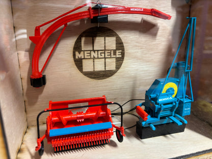 Mengele SH 30H Trailed Forage Harvester Grass Pick up header Scratch built COLLECTION ONLY 1:32 scale