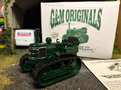 G & M Originals Fowler Mark VF Diesel Crawler Tracked Tractor – Green – Handmade 1:32 Scale