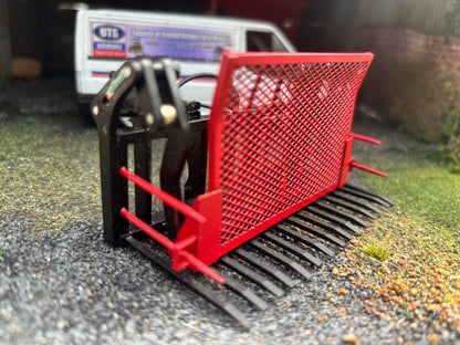 Albutt Black red Albutt push pull Buck Rake Laser cut BRASS Scratch Built  1:32 scale BLR Models