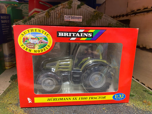 00038 Britains Hurlimann SX 1500 Tractor in original  Box obsolete VINTAGE