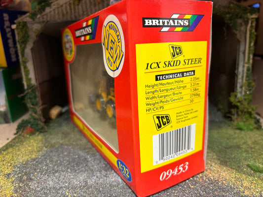 Britains JCB 1CX SKid Steer 1:32 scale boxed VINTAGE Obsolete 09453