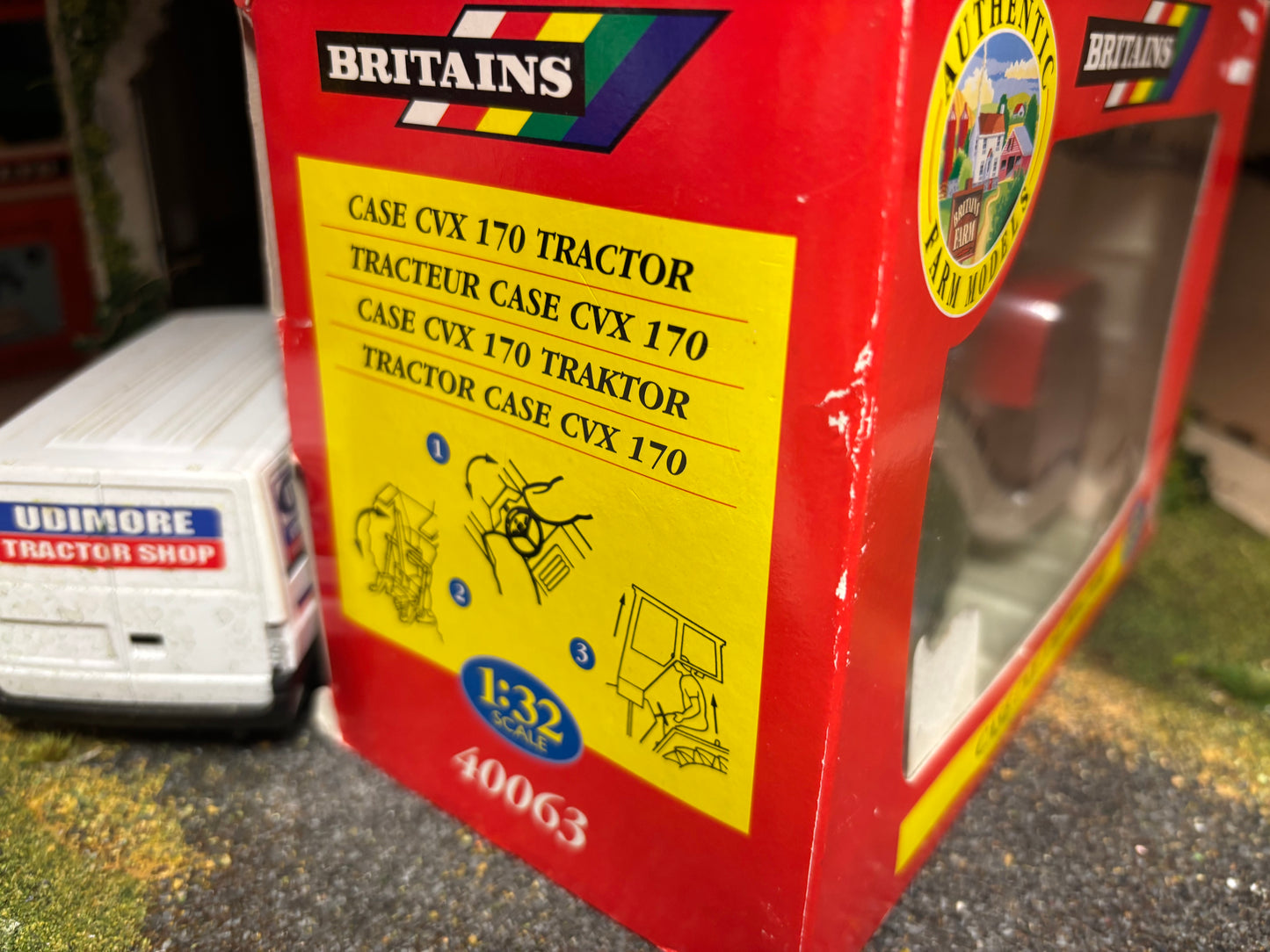 Britains CASE CVX 170 Tractor 1:32 scale boxed 40063