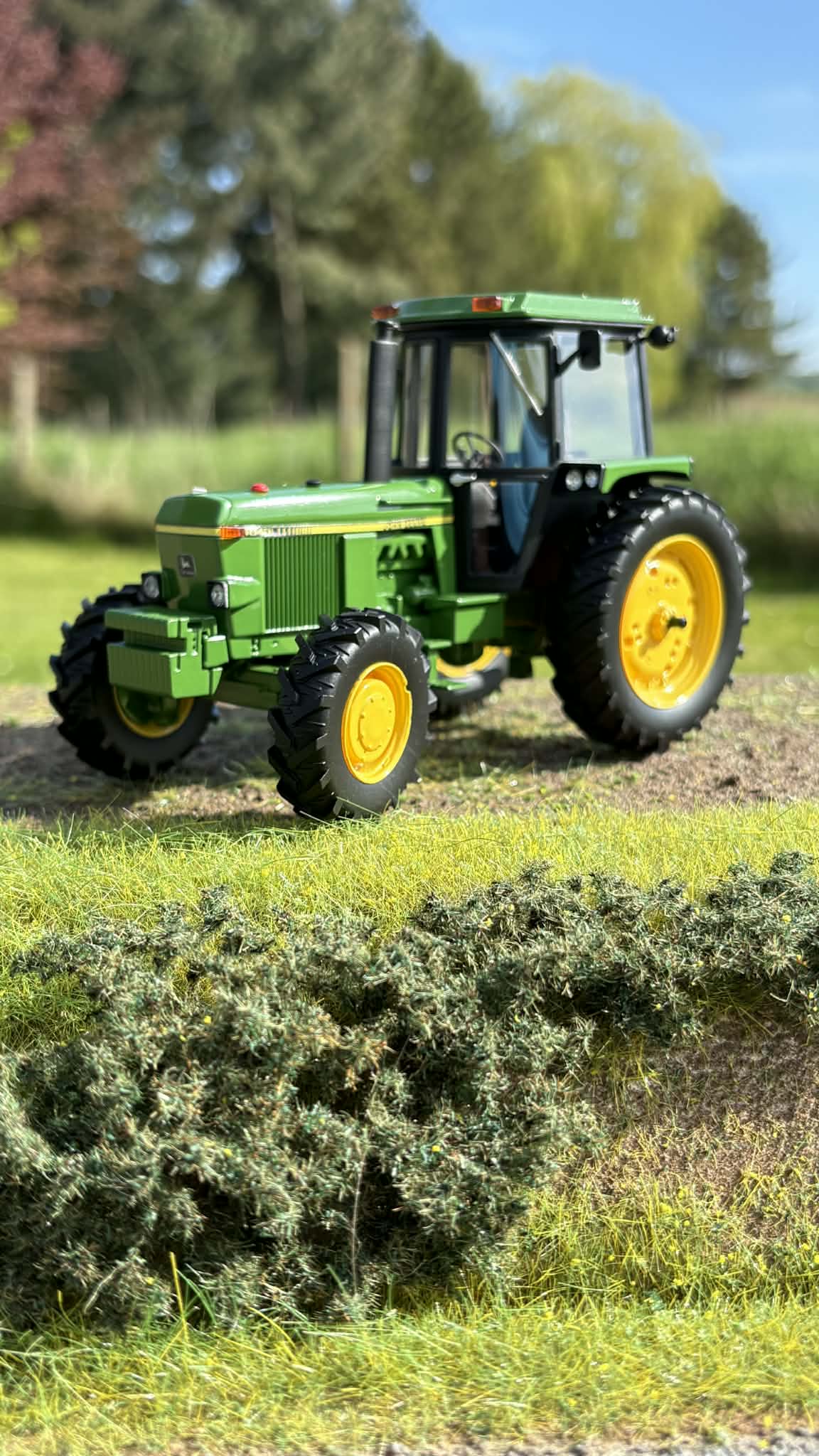 MAP Miniagripassion John Deere 4040 4wd Tractor (European Spec) Scratch built COLLECTION ONLY 1:32 scale