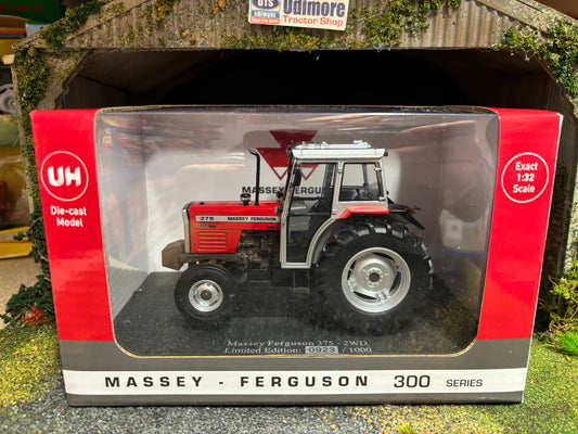 Limited Edition Universal Hobbies Massey Ferguson 375 2wd Tractor BOXED 1:32 scale UH68887