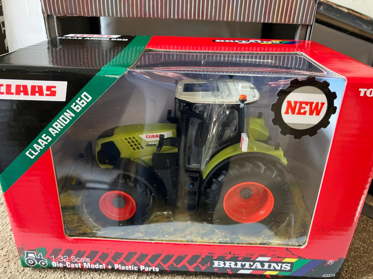 BRITAINS CLAAS ARION 660 1:32 - LC43374 BRITAINS CLAAS ARION 660 1:32 - LC43374