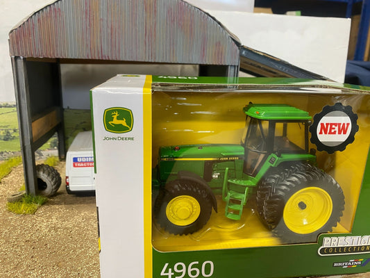 43383 Britains Prestige edition John Deere 4960 with rear duals Tractor 1:32 scale New BOXED Image