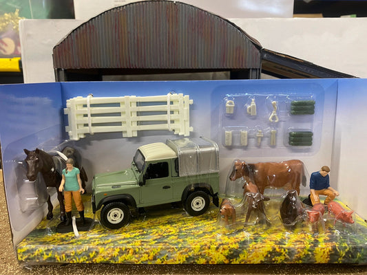 43385 Britains Land Rover Vet set 1:32 scale New BOXED Image