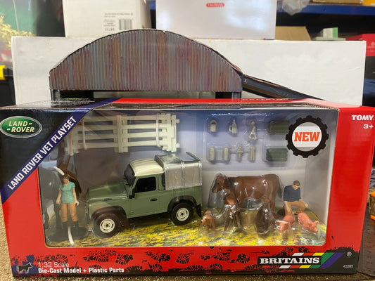 43385 Britains Land Rover Vet set 1:32 scale New BOXED Image 2