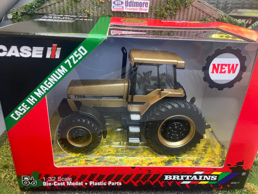 43417G Britains GOLD CASE Magnum 7250 Tractor 1:32 scale New Limited Edition Image