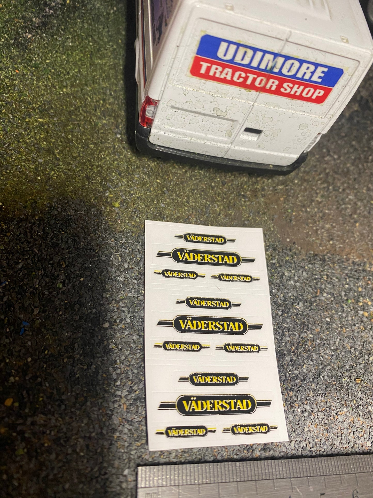 Vaderstad Farm Machinery pre cut High quality vinyl 12 decals farm machinery stickers 1:32 scale