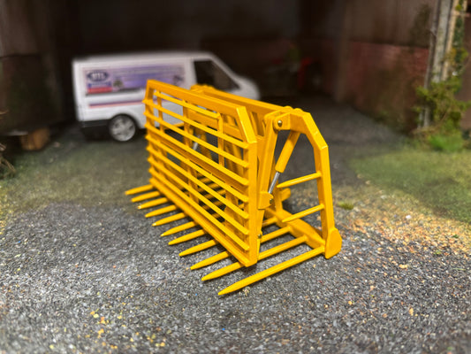 MoneyCarrie Engineering Push pull Buck Rake 3 point linkage fitting version 1:32 scale Scratchbuilt
