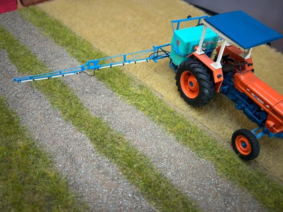 Berthoud Bermatic 1000 Mounted crop Sprayer 12m boom  Scratch built COLLECTION ONLY 1:32 scale