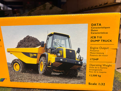 Britains JCB 718 dump truck 1:32 scale obsolete VINTAGE 40514