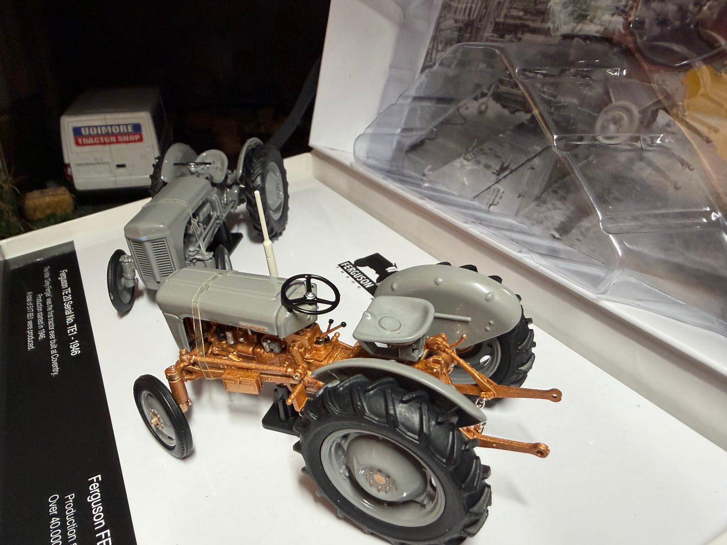Universal Hobbies Ferguson FE35 Tractor & Ferguson TE 20 Set UH5206 Limited Edition Obsolete 1:32 Scale