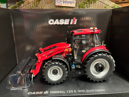Universal Hobbies CASE IH Farmall 120C Tractor with Front Loader BOXED 1:32 scale UH6822