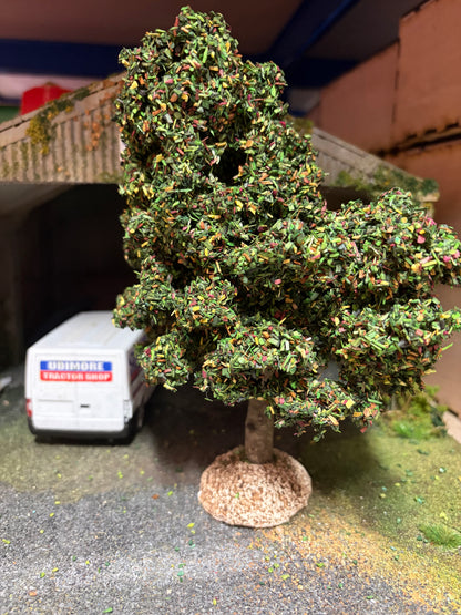 05641 Hand Made Chestnut Tree 18cm Artisan32 1:32 scale diorama