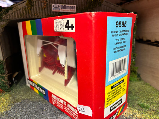 9497 Britains Kemper Champion 3000 Rotary Crop Header  1:32 BOXED obsolete