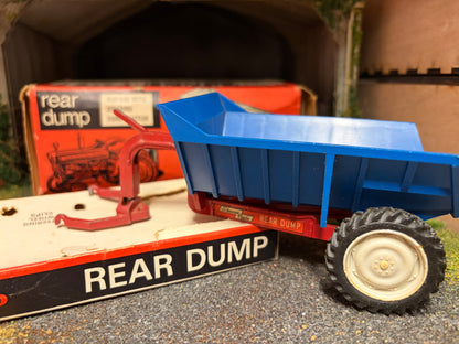Vintage Britains Shawnee Poole Trailer Early Version Narrow Wheels 1:32 Scale Boxed Obsolete - 9629