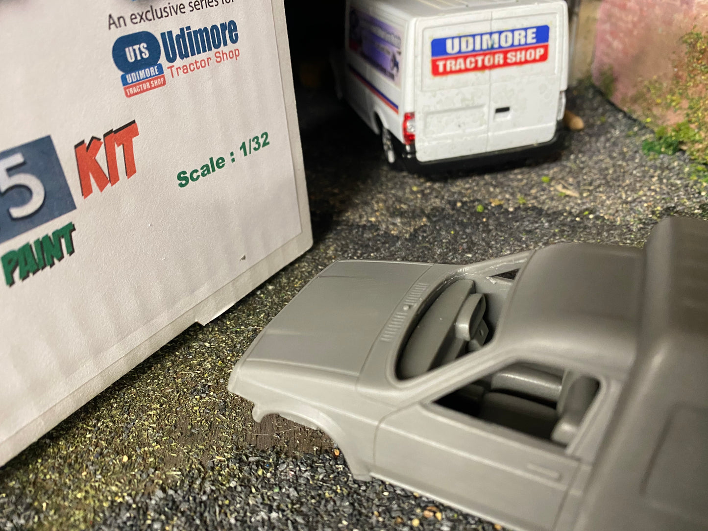 Citroen C15 van RIGHT hand drive Kit Artisan32 farm machinery 1:32 scale 01106EV